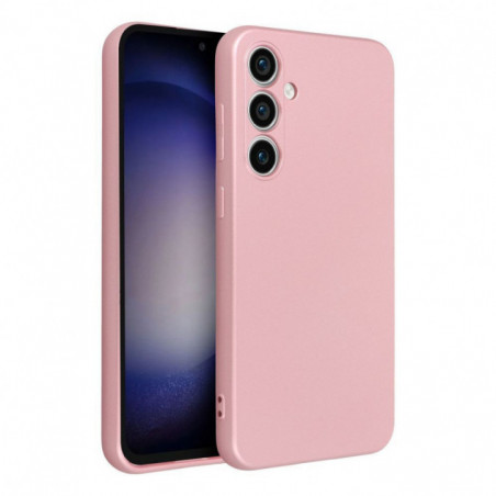 Kryt Metallic na Samsung Galaxy S23 FE Ružový