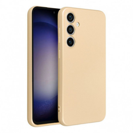 Kryt Metallic na Samsung Galaxy S23 FE Zlatý