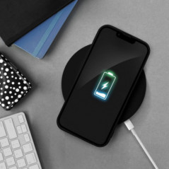 Kryt Silicone na Apple iPhone 16 Pro Max Elegant  Čierny