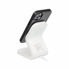 Kryt Leather Mag Cover na Apple iPhone 16 Pro Max Elegant  MagSAFE  Čierny