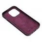 Kryt Leather Mag Cover na Apple iPhone 16 Elegant  MagSAFE  Tmavo fialový (violet)