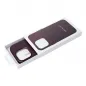 Kryt Leather Mag Cover na Apple iPhone 16 Elegant  MagSAFE  Tmavo fialový (violet)
