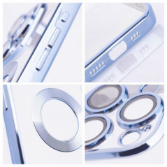 Kryt Glam na Apple iPhone 12 Modrý