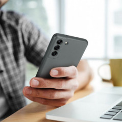 Kryt Metallic na Samsung Galaxy A55 Šedý
