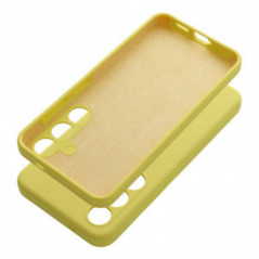 Kryt Silicone 2mm na Samsung Galaxy A55 Citrónová