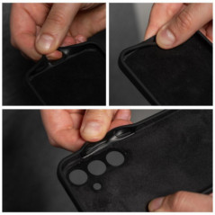 Kryt Silicone 2mm na Samsung Galaxy A15 LTE Čierny