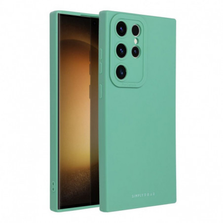 Kryt Roar Luna na Samsung Galaxy S23 Ultra 5G Jednofarebný, Štýlový, Estetický doplnok Zelený