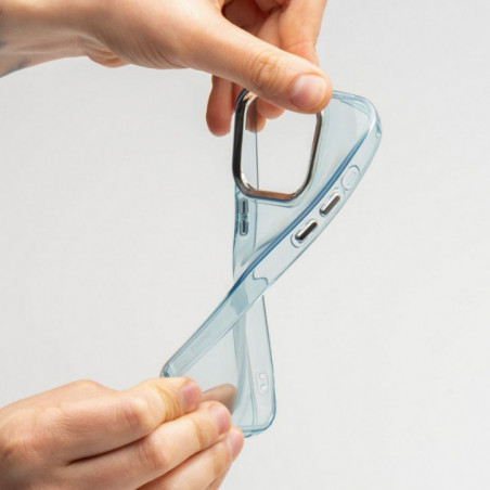 Kryt Pearl na Samsung Galaxy S24 FE Svetlo modrý