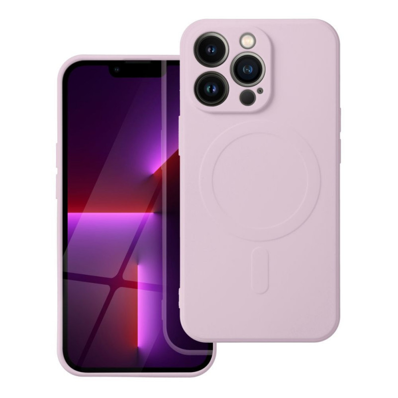 Kryt Silicone Mag Cover na Samsung Galaxy S25 Ultra MagSAFE  Ružový