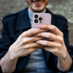 Kryt Silicone Mag Cover na Samsung Galaxy S25 Ultra MagSAFE  Ružový