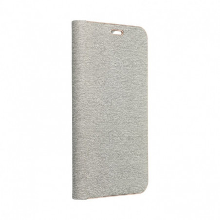 Peňaženkové puzdro LUNA Book Gold na Apple iPhone 16 Plus Elegant  Strieborný