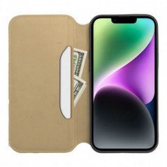 Peňaženkové puzdro Dual Pocket book na Samsung Galaxy A16 Zlatý