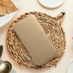 Peňaženkové puzdro Dual Pocket book na Samsung Galaxy A16 Zlatý