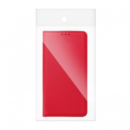 Peňaženkové puzdro Smart Case Book na Apple iPhone 16e Červený
