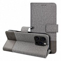 Peňaženkové puzdro GOMMA na Samsung Galaxy A55 Elegant  Šedý