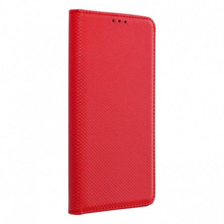 Peňaženkové puzdro Smart Case Book na Motorola Moto G Play 2025 Červený