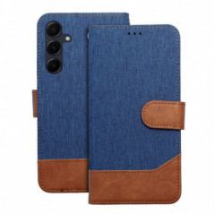Peňaženkové puzdro JEANS na Samsung Galaxy A35 Elegant  Modrý