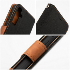 Peňaženkové puzdro JEANS na Samsung Galaxy A55 Elegant  Čierny