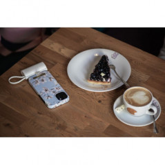 Forcell Power bank F-ENERGY Power Plug F5K3 PD 20W 5000 mAh biela