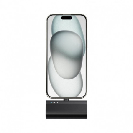 Blue Star Power bank W0556P 5000 mAh 2,1A so vstavaným konektorom Lightning čierna