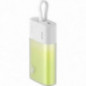 Baseus PPKDC05I 5200 mAh so vstavaným káblom Lightning + kábel Typ C až Typ C PD QC 2,4A 20W