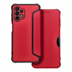 Peňaženkové puzdro Razor Book na Samsung Galaxy A13 LTE Uhlíkové vlákno, Karbónový vzor