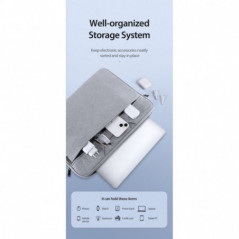 Dux Ducis taška LBTC na notebook 13-13.9in Horizontal Handbag svetlo šedá