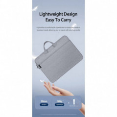 Dux Ducis taška LBTC na notebook 13-13.9in Horizontal Handbag svetlo šedá