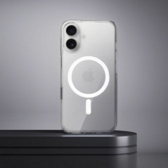 Kryt Clear Mag Cover na Apple iPhone 16 MagSAFE  Transparentný