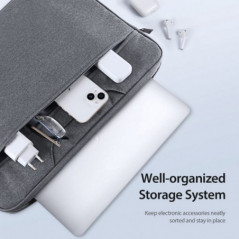 Dux Ducis taška LBTC na notebook 15.5-16in Horizontal Handbag tmavošedá