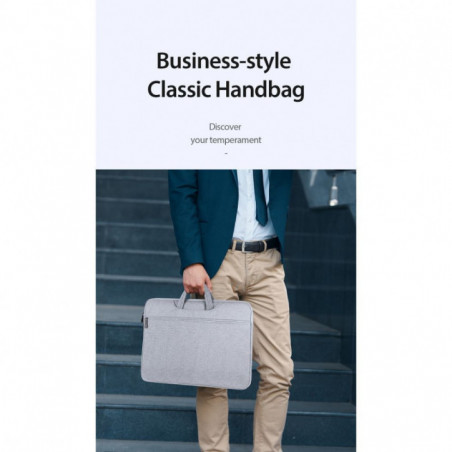 Dux Ducis taška LBTC na notebook 15.5-16in Horizontal Handbag svetlo šedá