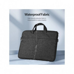 Dux Ducis puzdro LBJB na notebook 14-15.4in taška cez rameno čierna