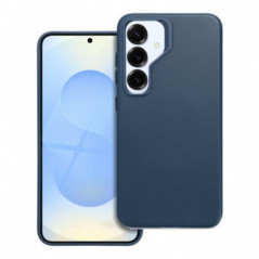 Kryt Leather Mag Cover na Samsung Galaxy S25 Elegant  MagSAFE  Indigový modrý