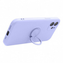 Kryt Silicone ring na XIAOMI Redmi Note 14 Pro 4G Fialový (Violet)