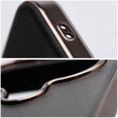 Kryt Gentleman Mag Cover na Apple iPhone 16 Pro Elegant  MagSAFE  Čierny