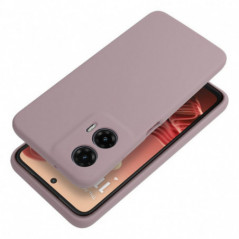 Kryt Silicone 2mm na Motorola Moto G35 Pieskovo ružový