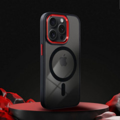 Kryt Color Edge Mag na Apple iPhone 14 Pro MagSAFE  Čierny