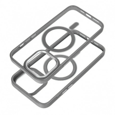 Kryt Color Edge Mag na Apple iPhone 16e MagSAFE  Titanovo šedý