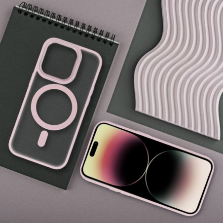 Kryt Matte Mag Cove na Samsung Galaxy S25 Ultra MagSAFE  Ružový