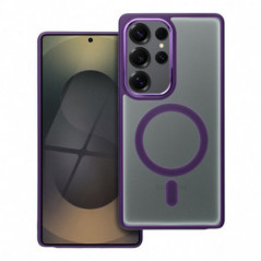 Kryt Matte Mag Cove na Samsung Galaxy S25 Ultra MagSAFE  Fialový (Purple)