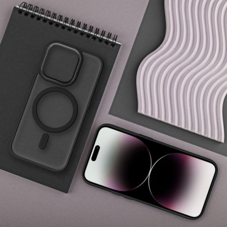 Kryt Matte Mag Cove na Samsung Galaxy S25 MagSAFE Čierny