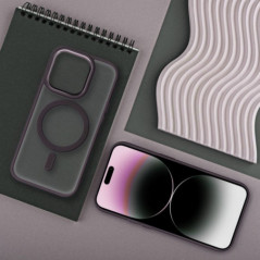 Kryt Matte Mag Cove na Samsung Galaxy S25 Plus MagSAFE  Fialový (Purple)