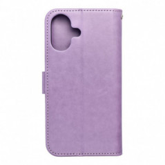 Peňaženkové puzdro MEZZO Book na Apple iPhone 17 Fialový (Purple)