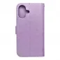 Peňaženkové puzdro MEZZO Book na Apple iPhone 17 Fialový (Purple)