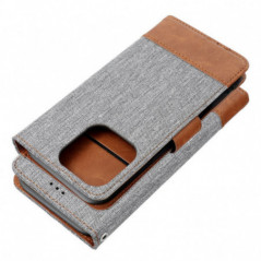 Peňaženkové puzdro JEANS na Apple iPhone 17 Pro Elegant  Šedý