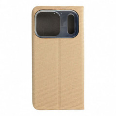 Peňaženkové puzdro Sensitive Book na Apple iPhone 17 Pro Zlatý