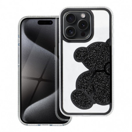Kryt Teddy bear na Apple iPhone 17 Čierny