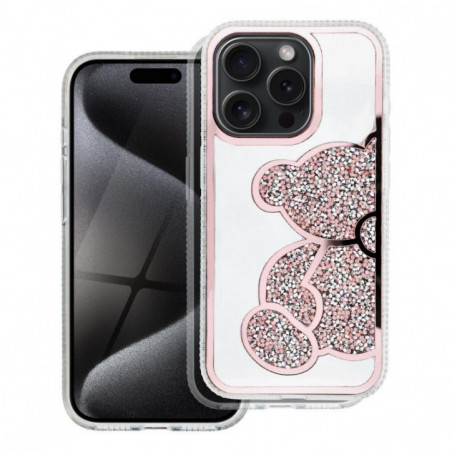 Kryt Teddy bear na Apple iPhone 17 Pro Max Ružový