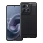 Kryt Carbon na Motorola Moto G86 Elegant  Čierny