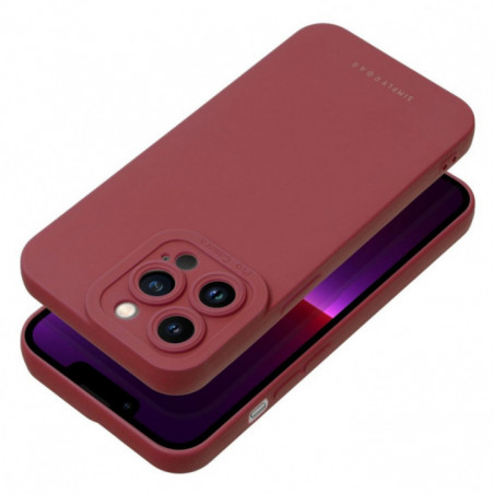 Kryt Roar Luna na Apple iPhone 17 Pro Max Jednofarebný, Štýlový, Estetický doplnok  Červený